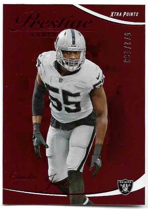 Xtra Points Red CHANDLER JONES 2023 Panini Prestige Football /599