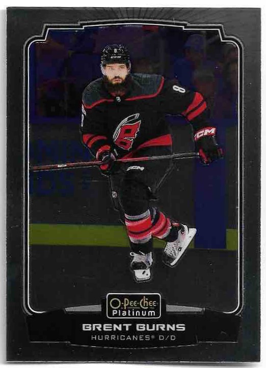 BRENT BURNS 22-23 UD O-Pee-Chee OPC Platinum