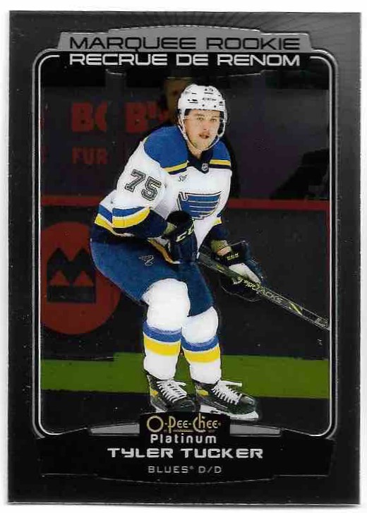 Marquee Rookie TYLER TUCKER 22-23 UD O-Pee-Chee OPC Platinum