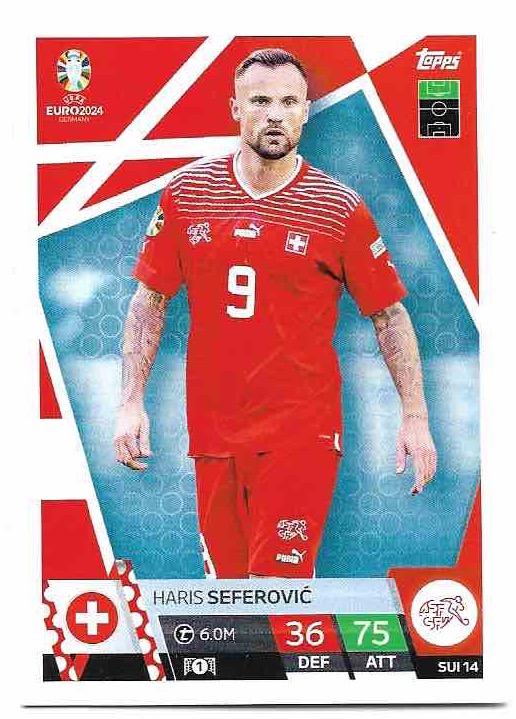 HARIS SEFEROVIC 2024 EURO Match Attax