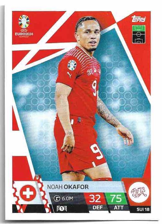 NOAH OKAFOR 2024 EURO Match Attax