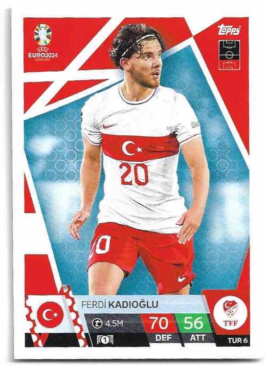 FERDI KADIOGLU 2024 EURO Match Attax