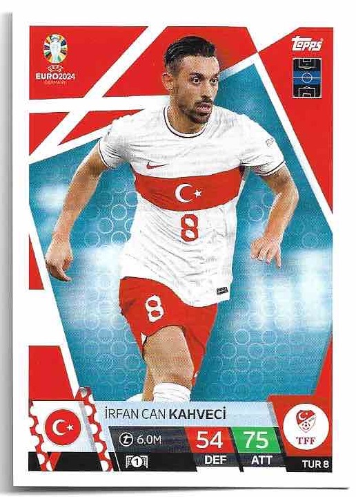 IRFAN CAN KAHVECI 2024 EURO Match Attax