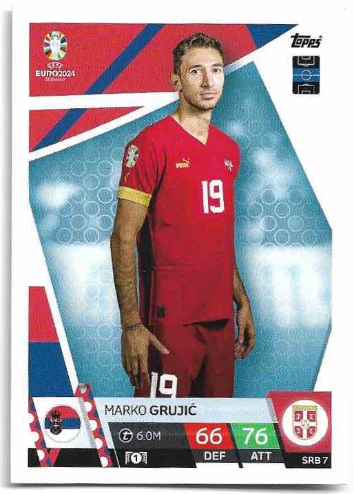 MARKO GRUJIC 2024 EURO Match Attax