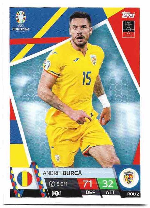 ANDREI BURCA 2024 EURO Match Attax