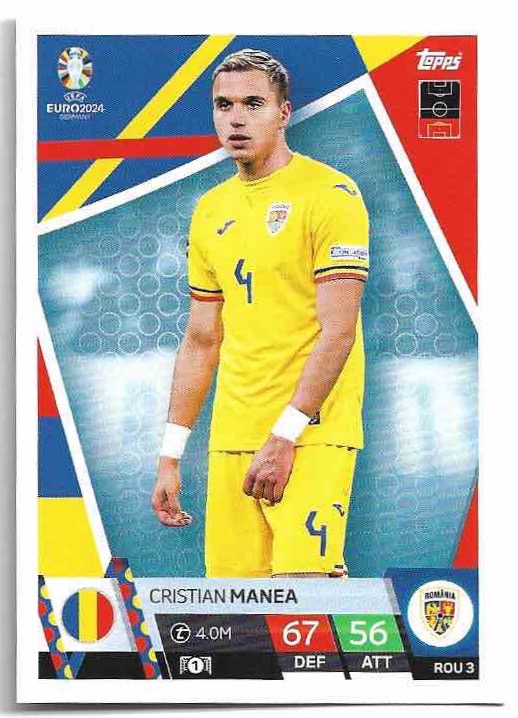 CRISTIAN MANEA 2024 EURO Match Attax