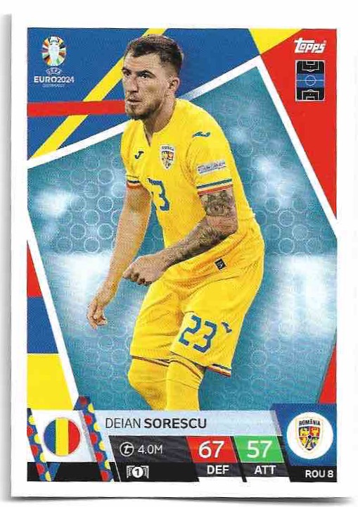 DEIAN SORESCU 2024 EURO Match Attax