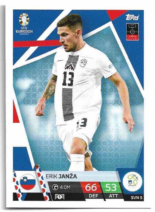 ERIK JANZA 2024 EURO Match Attax