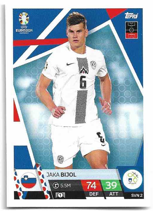 JAKA BIJOL 2024 EURO Match Attax