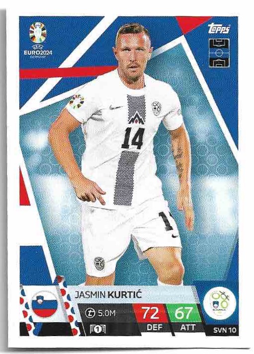 JASMIN KURTIC 2024 EURO Match Attax