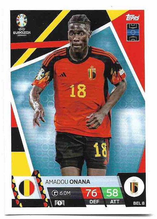 AMADOU ONANA 2024 EURO Match Attax