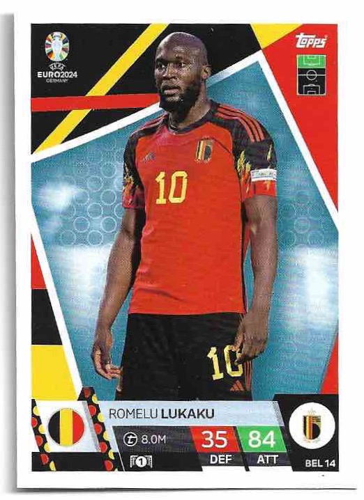 ROMELU LUKAKU 2024 EURO Match Attax