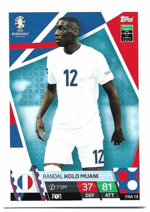 RANDAL KOLO MUANI 2024 EURO Match Attax