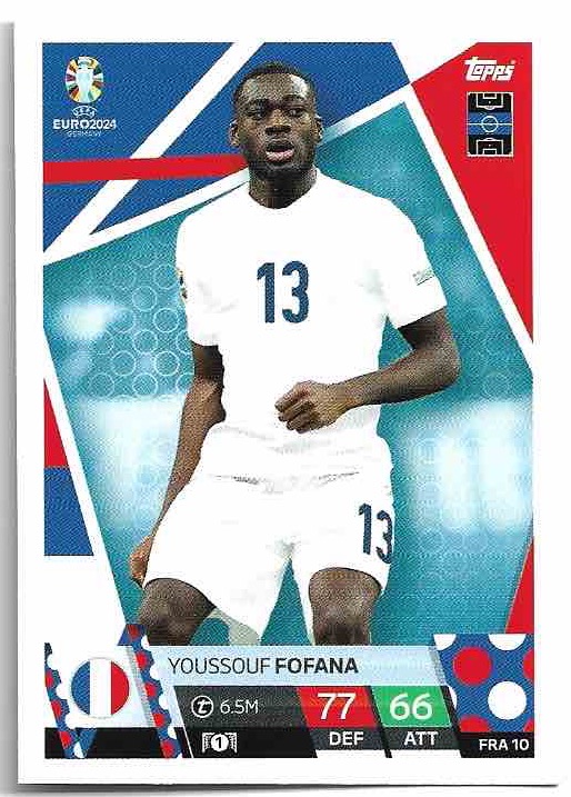 YOUSSUF FOFANA 2024 EURO Match Attax