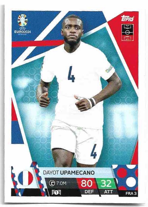 DAYOT UPAMECANO 2024 EURO Match Attax