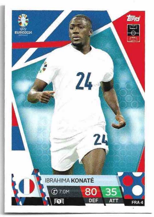 IBRAHIMA KONATE 2024 EURO Match Attax