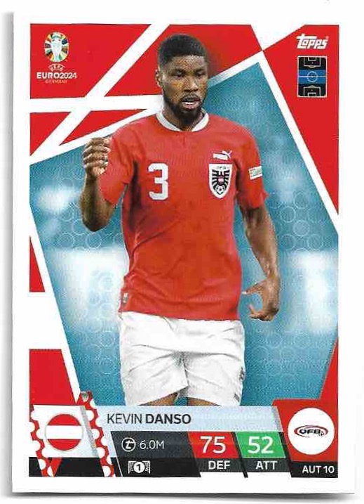 KEVIN DANSO 2024 EURO Match Attax