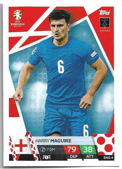 HARRY MAGUIRE 2024 EURO Match Attax