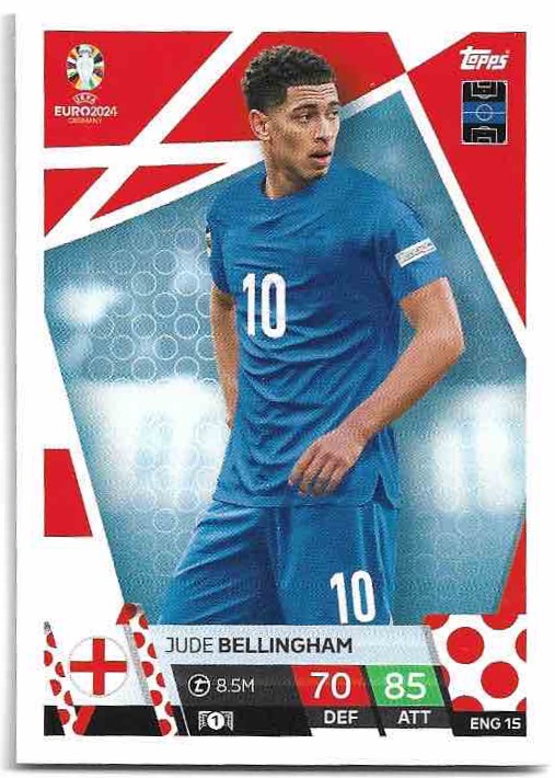 JUDE BELLINGHAM 2024 EURO Match Attax