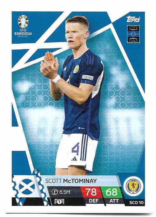 SCOTT MCTOMINAY 2024 EURO Match Attax