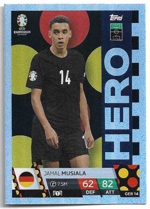 Hero MUSIALA 2024 EURO Match Attax