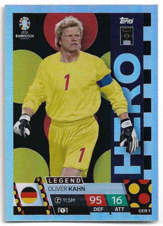 Hero OLIVER KAHN 2024 EURO Match Attax