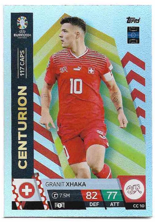 Centurion GRANIT XHAKA 2024 EURO Match Attax