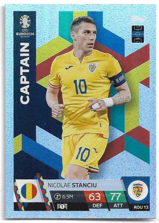 Captain NICOLAE STANCIU 2024 EURO Match Attax