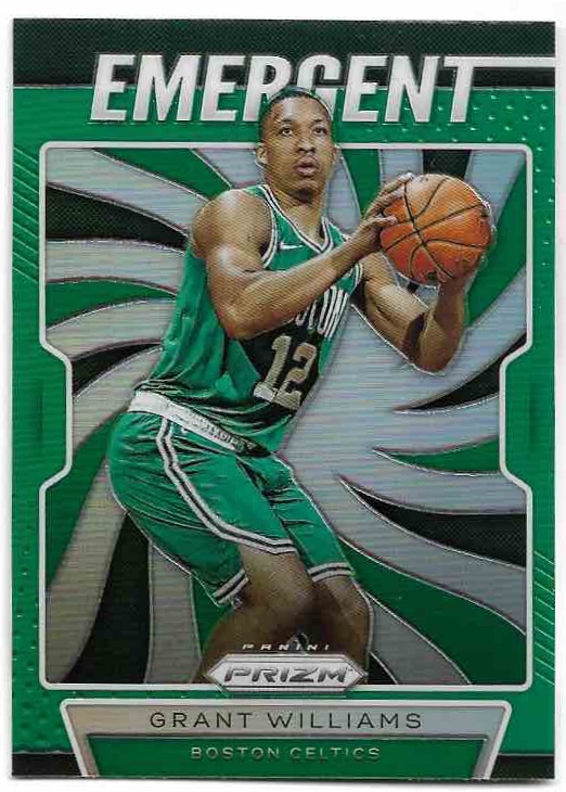 Rookie Emergent GRANT WILLIAMS 19-20 Panini Prizm Basketball