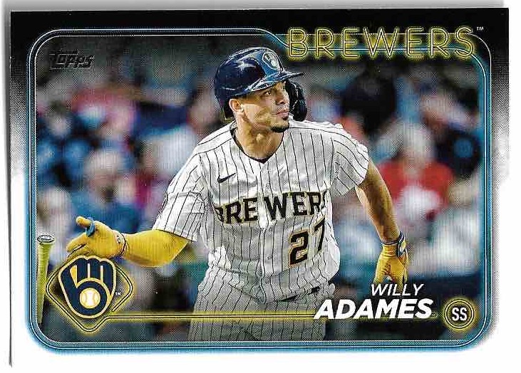 WILLY ADAMES 2024 Topps Series 1 Baseball