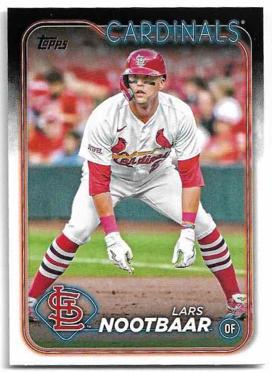 LARS NOOTBAAR 2024 Topps Series 1 Baseball