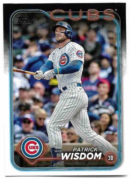 PATRICK WISDOM 2024 Topps Series 1 Baseball