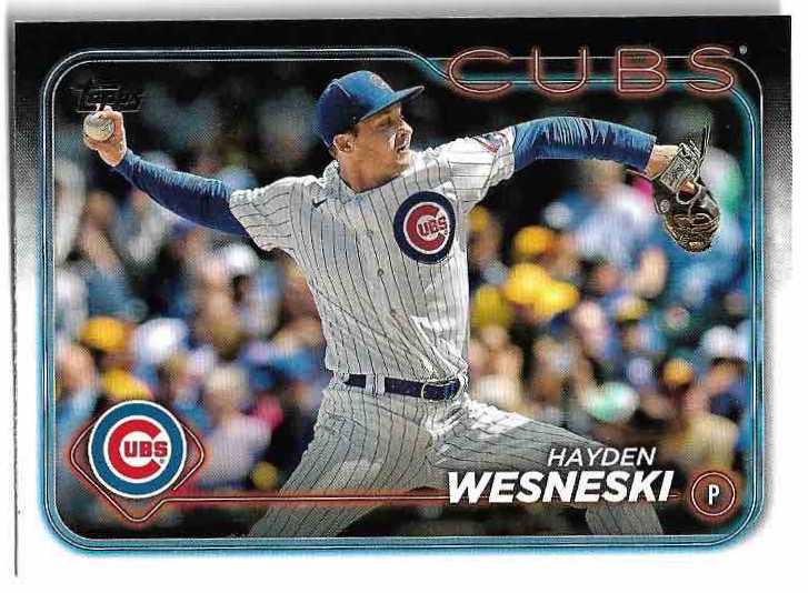 HAYDEN WESNESKI 2024 Topps Series 1 Baseball