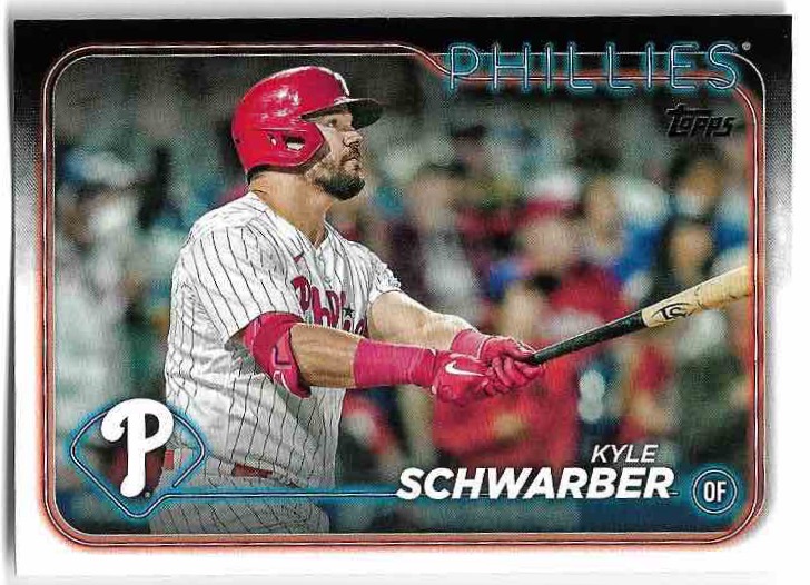 KYLE SCHWARBER 2024 Topps Series 1 Baseball