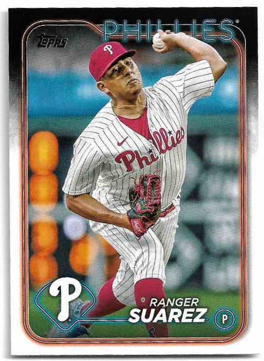 RANGER SUAREZ 2024 Topps Series 1 Baseball