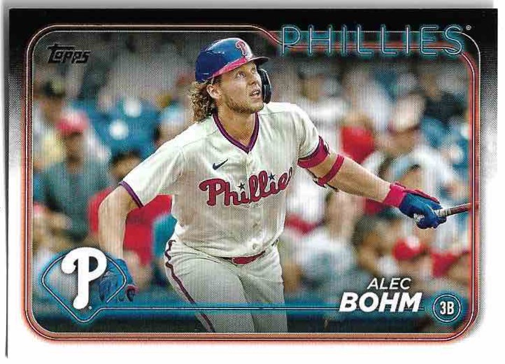 ALEC BOHM 2024 Topps Series 1 Baseball