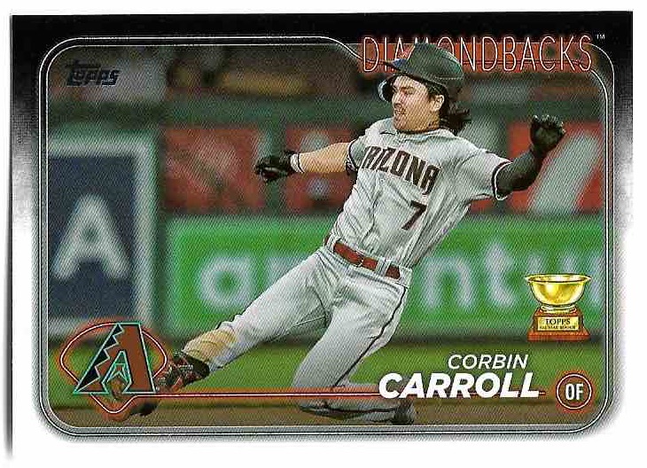 CORBIN CARROLL 2024 Topps Series 1 Baseball