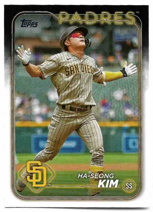 HA-SEONG KIM 2024 Topps Series 1 Baseball