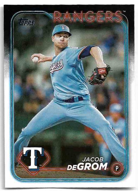 JACOB DEGROM 2024 Topps Series 1 Baseball