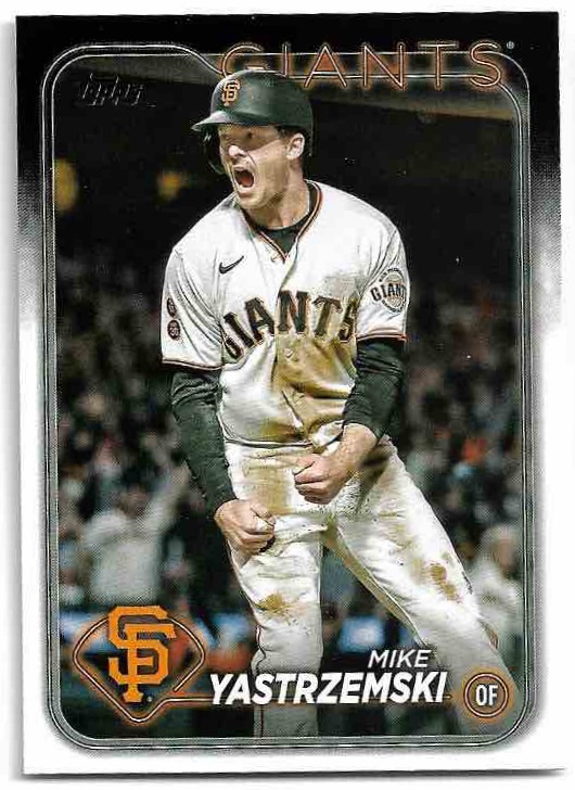 MIKE YASTRZEMSKI 2024 Topps Series 1 Baseball