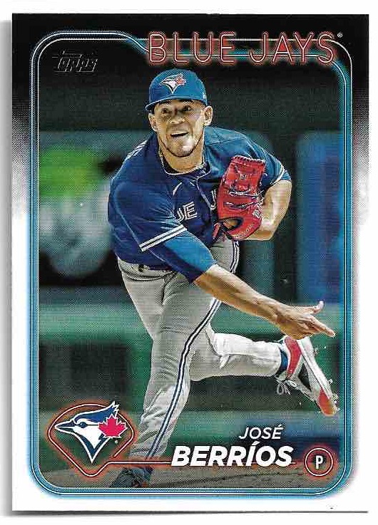 JOSE BERRIOS 2024 Topps Series 1 Baseball