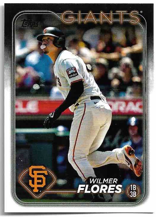 WILMER FLORES 2024 Topps Series 1 Baseball