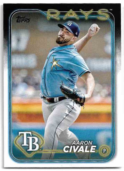 AARON CIVALE 2024 Topps Series 1 Baseball