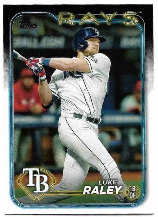 LUKE RALEY 2024 Topps Series 1 Baseball