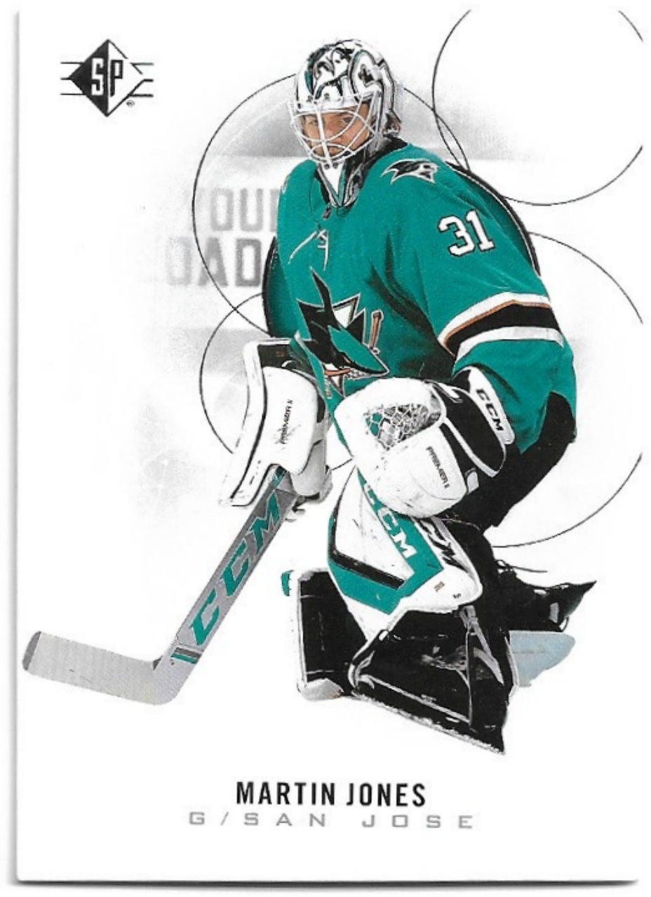 MARTIN JONES 20-21 UD SP Hockey