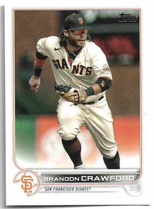 BRANDON CRAWFORD 2022 Topps Series 1 Baseball