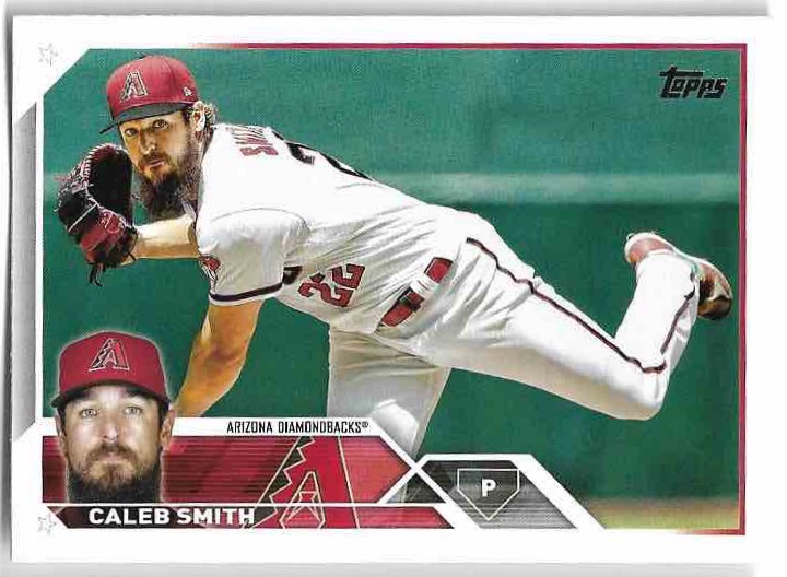 CALEB SMITH 2023 Topps Series 1 Baseball