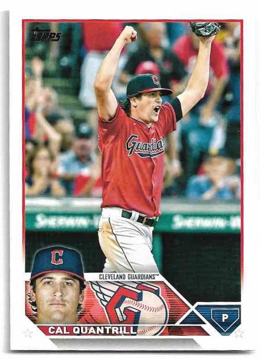 CAL QUANTRILL 2023 Topps Series 1 Baseball