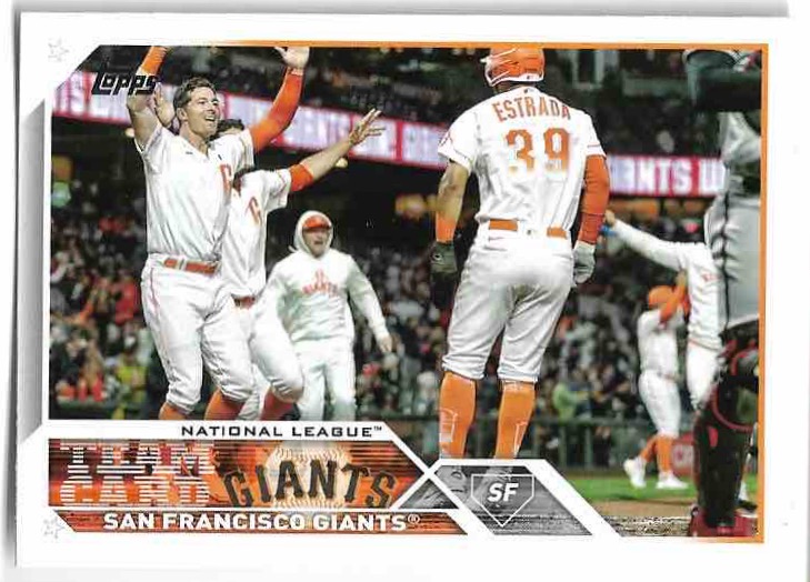 Oracle Park SAN FRANCISCO GIANTS 2023 Topps Series 1 Baseball