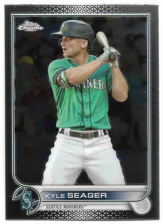 KYLE SEAGER 2022 Topps Chrome Baseball